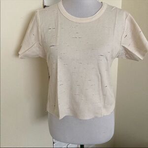 Buckle crop top NWT XL